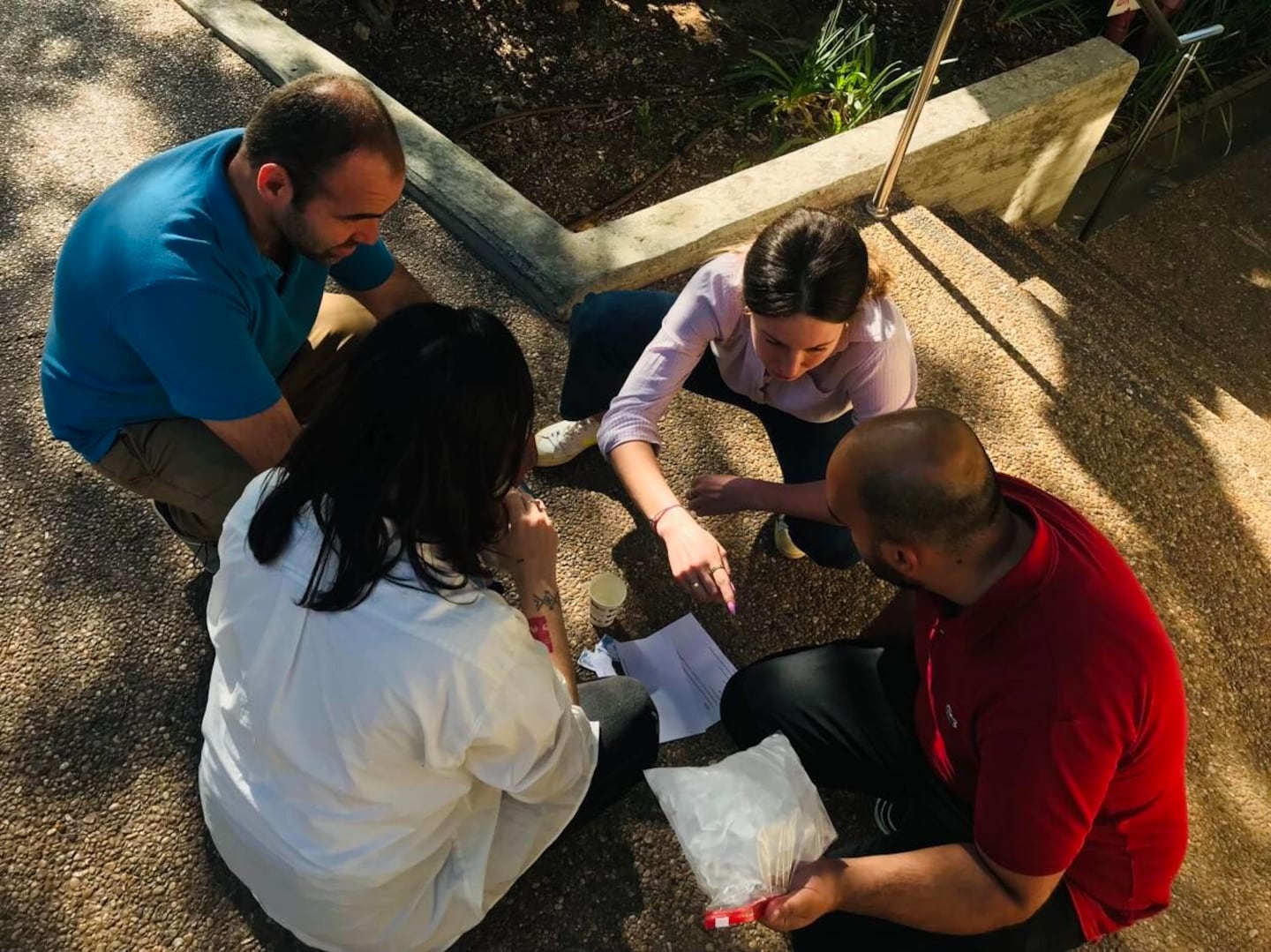 Participants in the 50:50 incubator program create a tech startup from scratch.