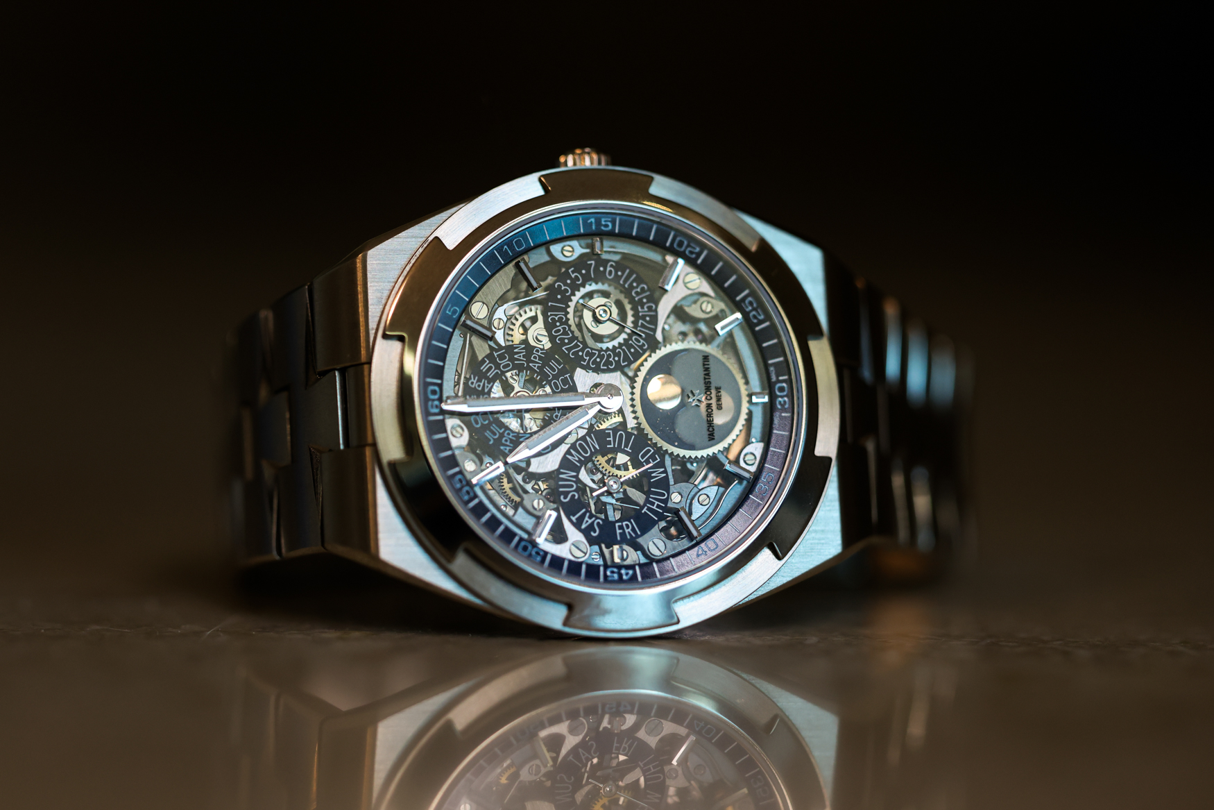 Vacheron Constantin Overseas Perpetual Calendar Ultra‑Thin Skeleton Profile