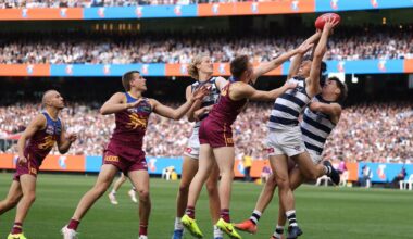 AFL grand final live: Brisbane Lions and Geelong Cats battle for footy’s ultimate prize