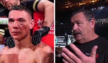 Glenn Jenning speaks about Tim Tszyu splitting with his coaching staff, corner, next fight