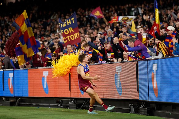 Quality: Lions forward Zac Bailey.