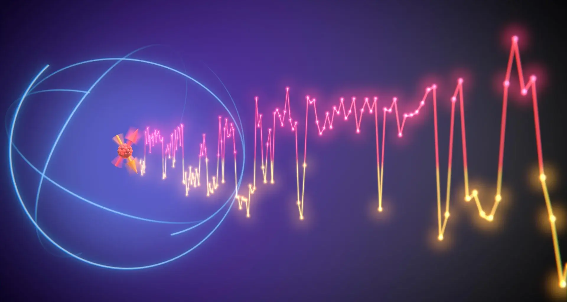 Scientists watch an atomic nucleus flip in real time