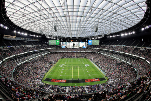 Allegiant Stadium: The field of NRL dreams after another Vegas venture.