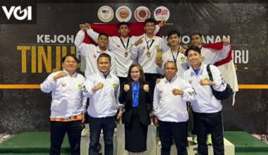 Indonesian Amateur Boxing Team Successfully Brings Home 5 Medals In Malaysia