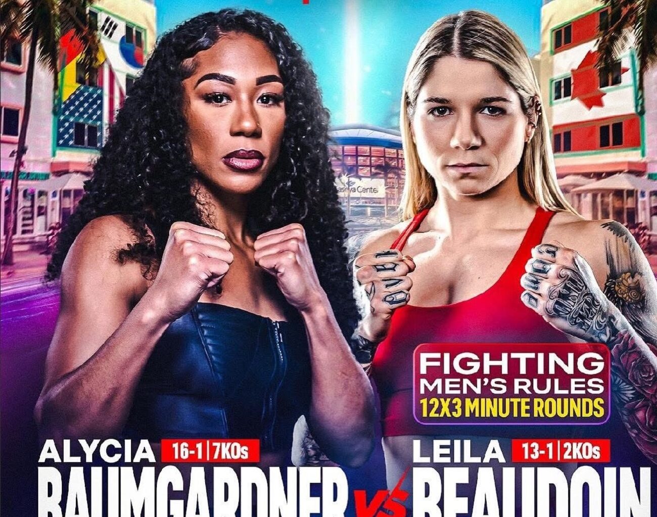 Image: Baumgardner And Beaudoin Will Fight For Equality And The Unified World Title 