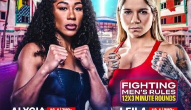 Image: Baumgardner And Beaudoin Will Fight For Equality And The Unified World Title 