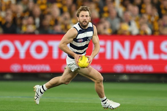 Tom Atkins is one of the most selfless and ferocious players in the AFL.