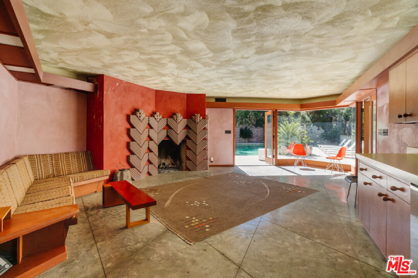 glimpse inside the home