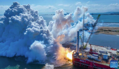 China successfully conducts first-stage propulsion system test for Tianlong-3 rocket