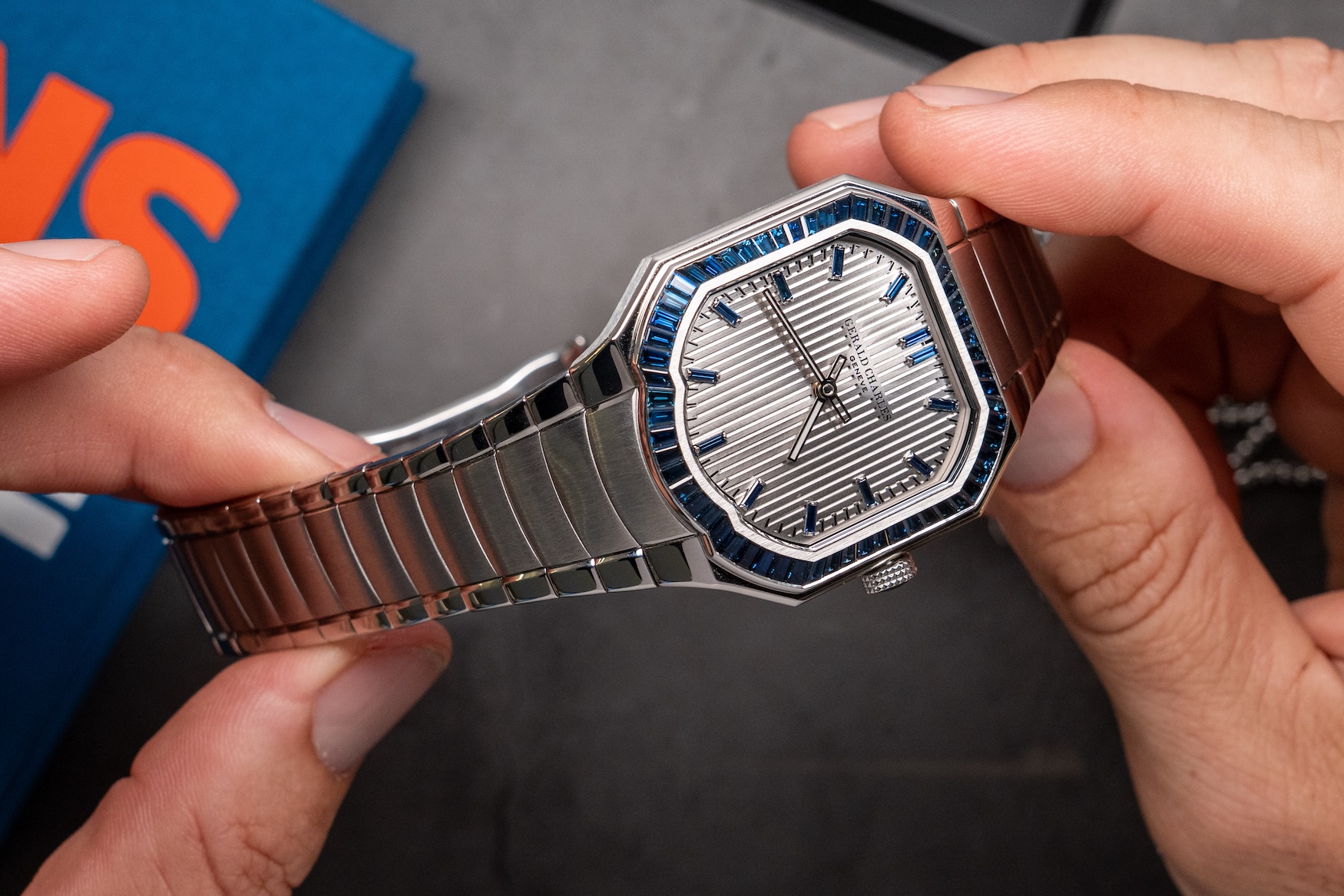 gerald charles masterlink gem set 18