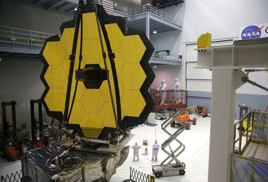 The James Webb Space Telescope, launched in 2021, was used for the TRAPPIST-1 e observations.