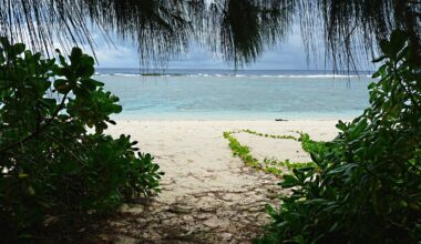 Guam National Wildlife Refuge beach