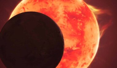 Earth-sized planet under heavy veil