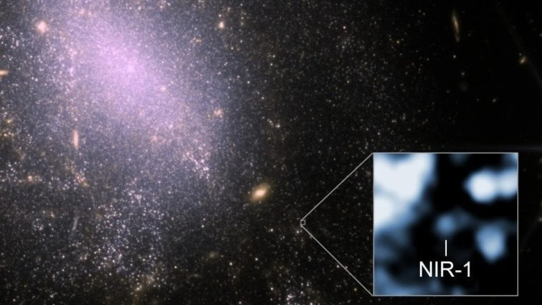 11 billion years radio signal