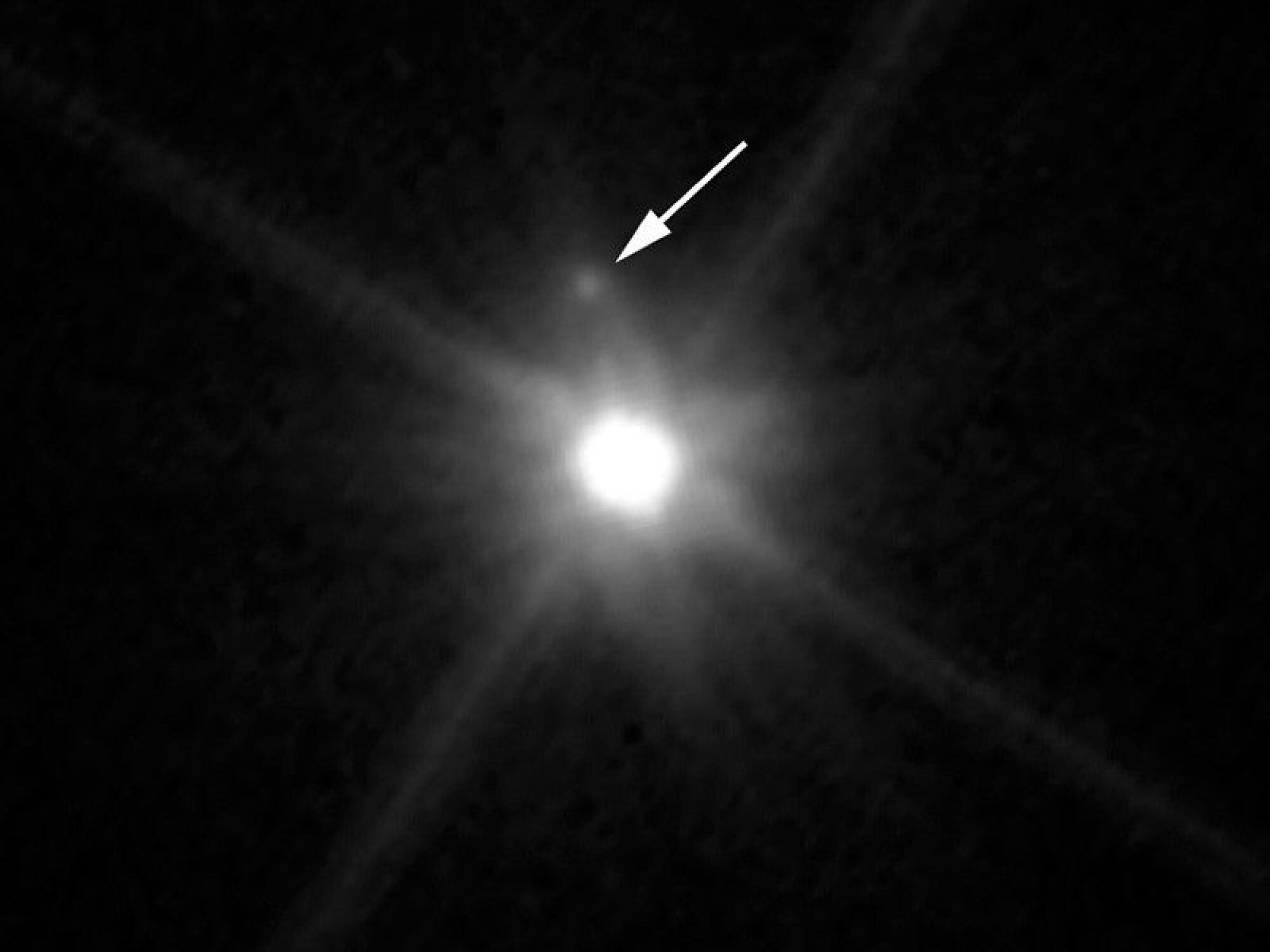 NASA's Hubble Space Telescope detects moon orbiting dwarf planet Makemake