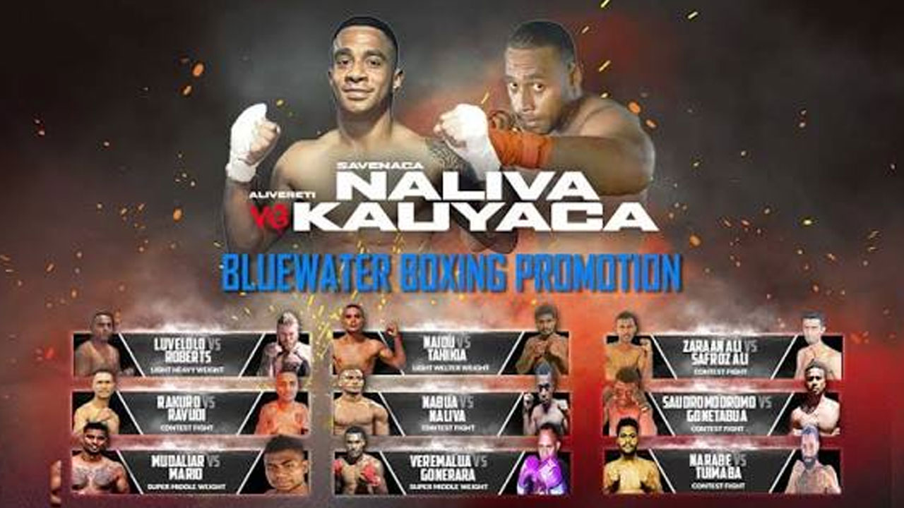Big night of boxing in Nadi as FMF Bluewater kicks off – FBC News