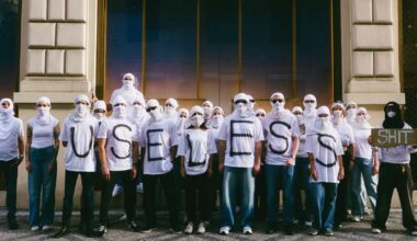Prague activists protest high fashion, warning of mental health pressures