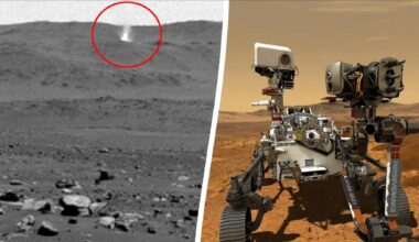 Confirmed—the Perseverance rover celebrates its 1,500th sol on Mars with a spectacular selfie and an unexpected photobomber: a dust devil