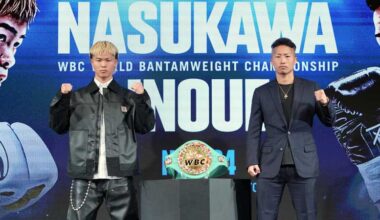 Tenshin Nasukawa vs Takuma Inoue for the WBC Bantamweight Title