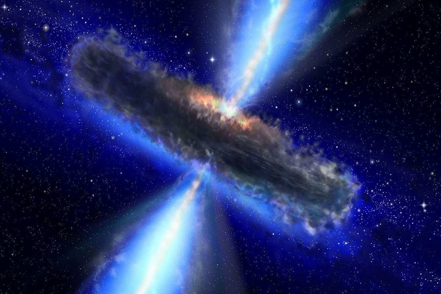 Record-breaking water reservoir discovered at the center of the universe—140 trillion times Earth’s water!