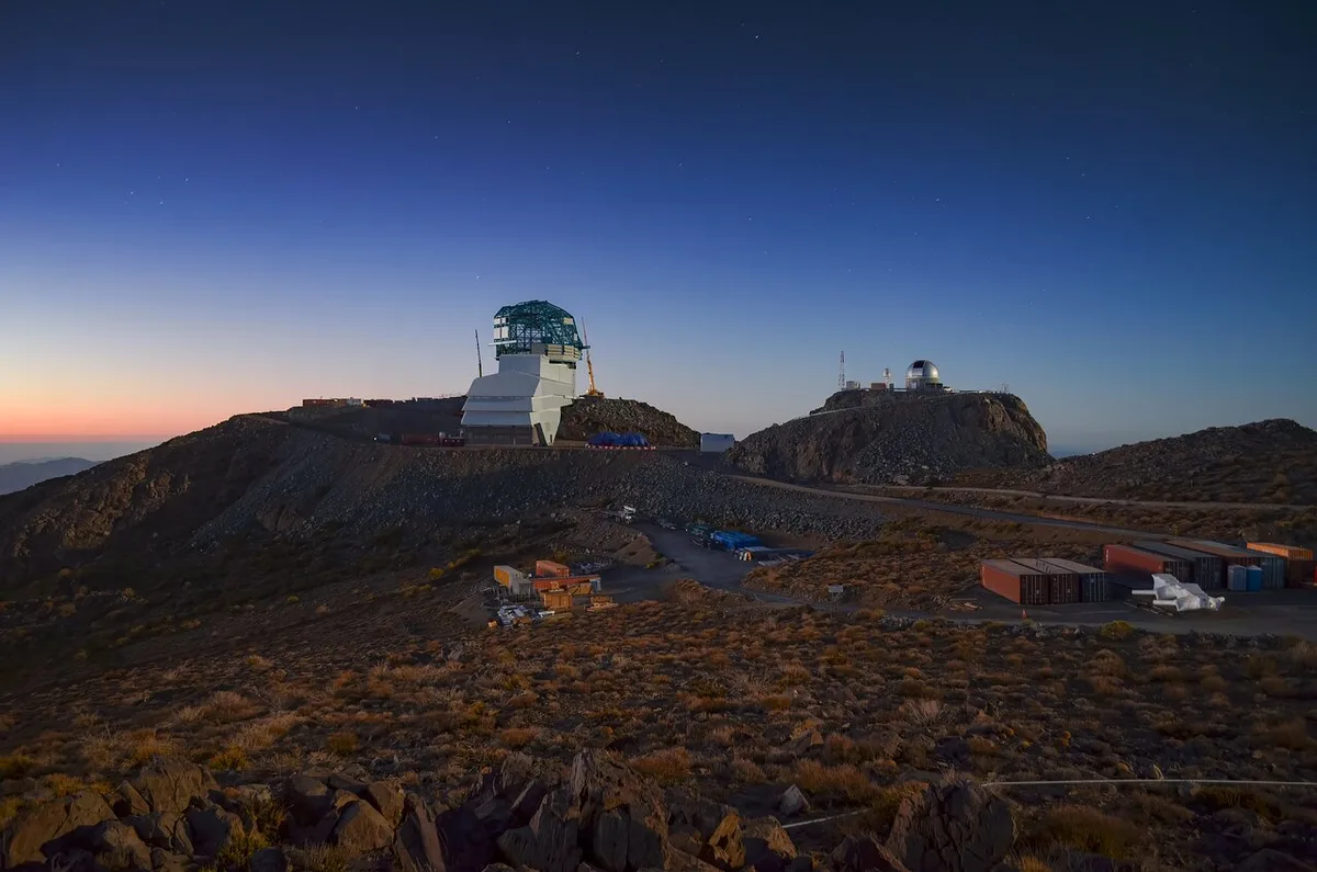 The Rubin Observatory is located in the Chilean Andes to give it optimal conditions for observing the sky. Could it discover many more objects like 3I/ATLAS? Credit: Rubin Observatory/NSF/AURA