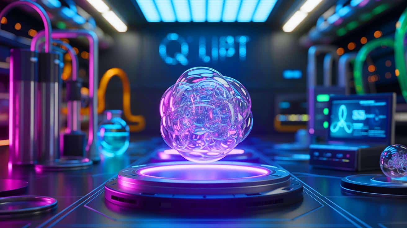 Illustration of a room-temperature qubit concept.