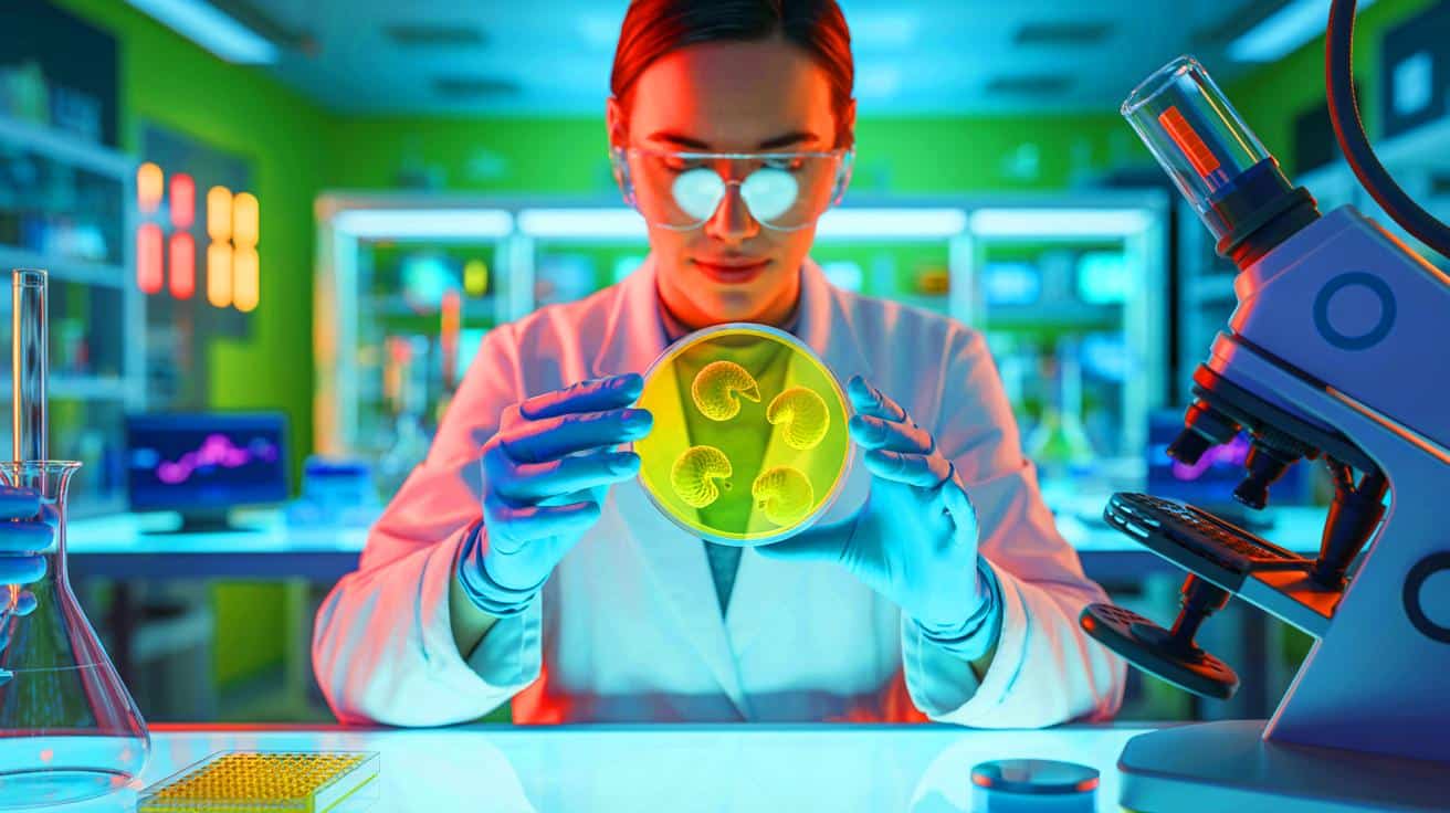 Illustration of the process to resurrect the extinct dodo bird using gene-editing technology and surrogate chickens.