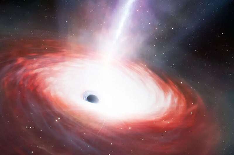 Tech uncovers weight loss in early universe black holes