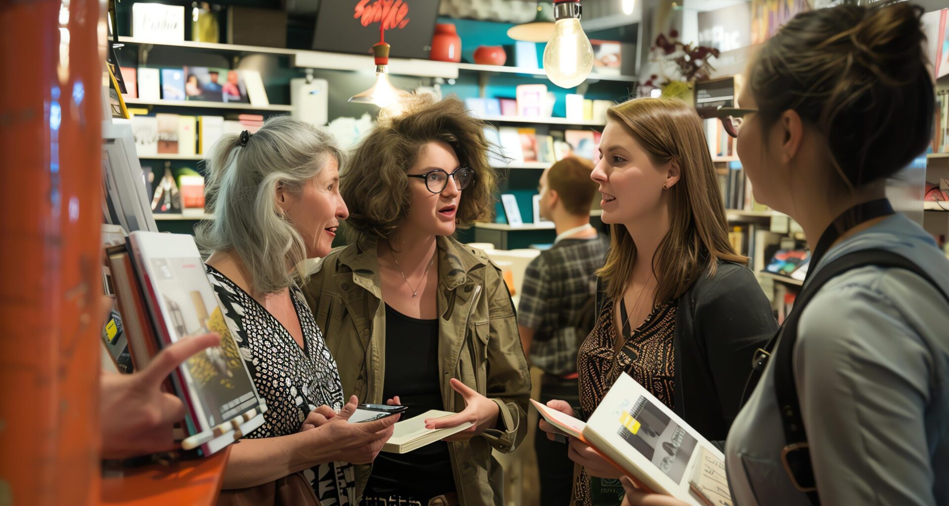 WJER broadcasts live from the Canal Town Book Festival