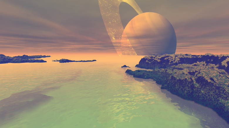 Visualization of Titan's lakes