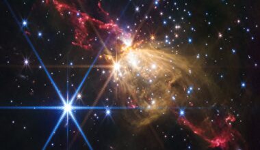 The NASA/ESA/CSA James Webb Space Telescope recently imaged an extremely large stellar jet at the outskirts of our Milky Way galaxy in the proto-cluster Sh2-284. Credit: NASA/ESA/CSA/STScI/NOAJ/Y. Cheng/J. DePasquale