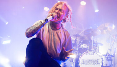 Will Ramos performing live with Lorna Shore in 2025