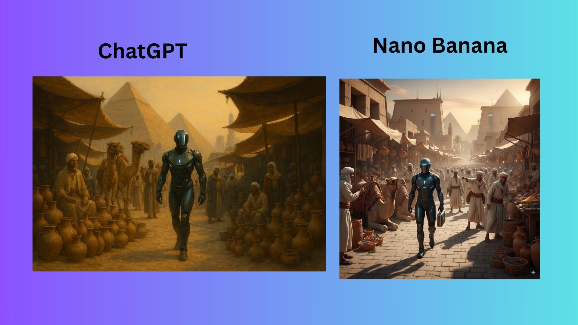 ChatGPT vs Nano Banana screenshot
