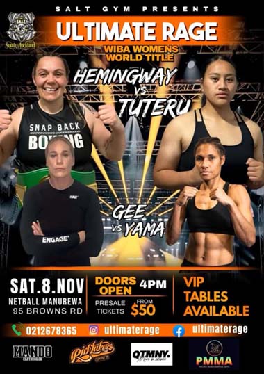 Maori vs. Cook Island World title shot in Auckland