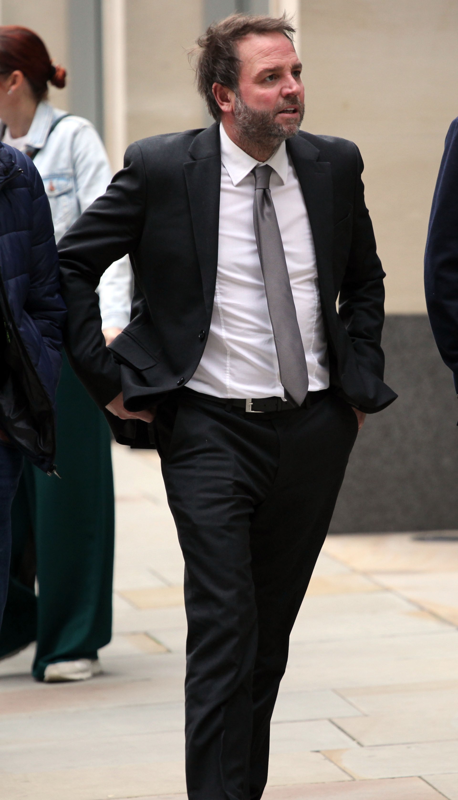Lee Gibson outside the Court of Appeal after a hearing in his dispute with Betfair.
