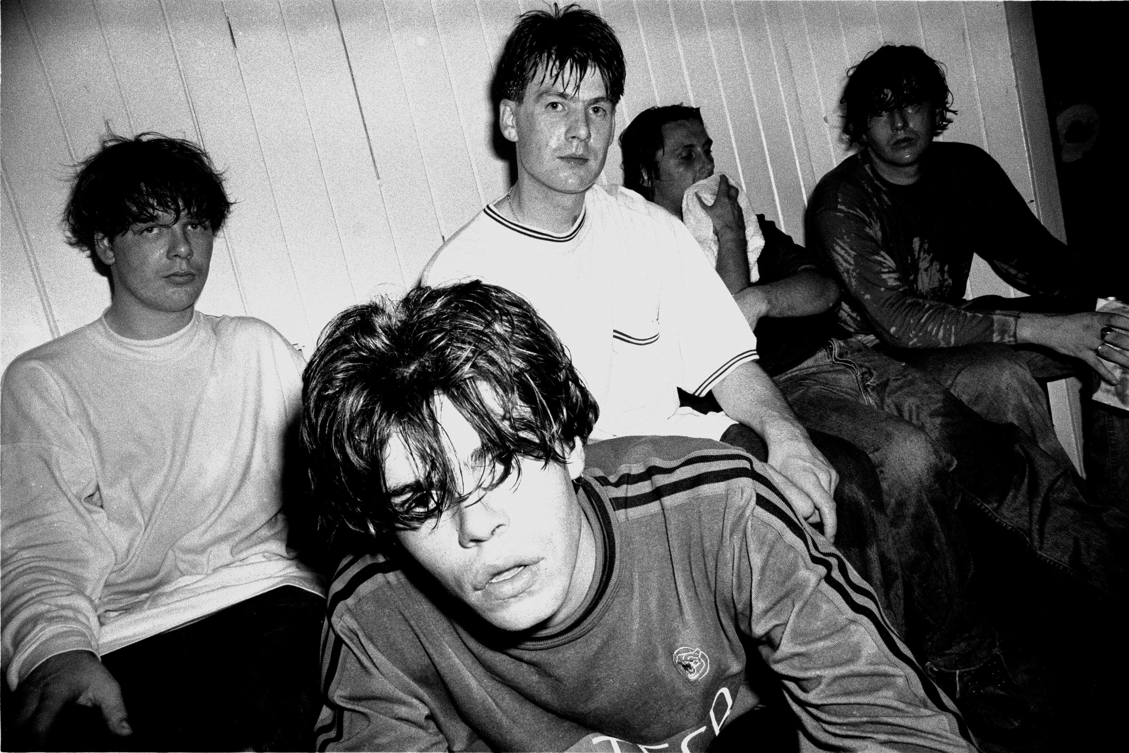Group portrait of The Charlatans.