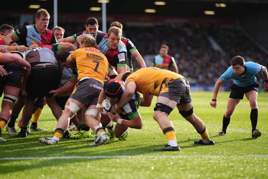 Harlequins v Newcastle Red Bulls - Gallagher PREM - Twickenham Stoop