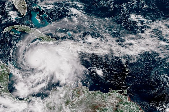 Hurricane Melissa has intensified into a Category 5 storm as it approaches Jamaica, according to the National Hurricane Centre.