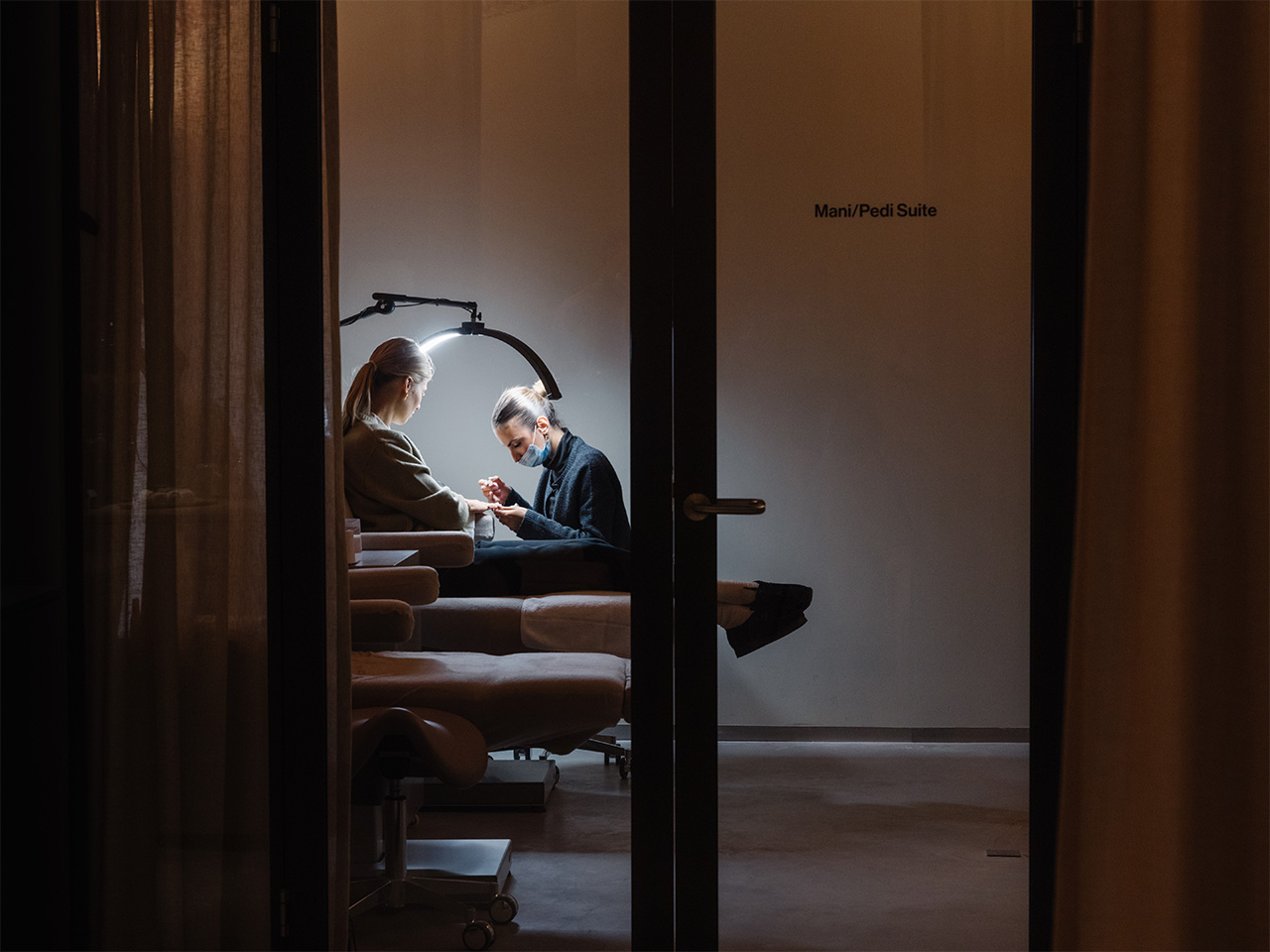 Beauty salon at Animo Studios, Brussels