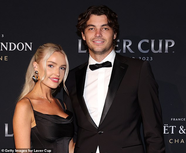 The couple have been dating since 2020, and Fritz has credited Riddle for his success