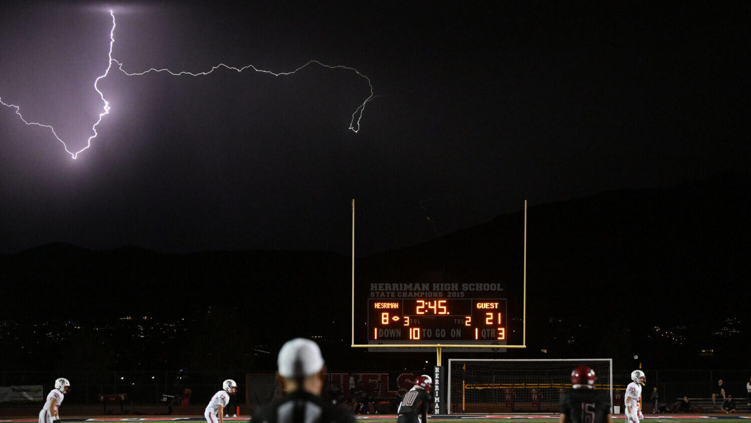 6A Utah High School Football Herriman Mustangs Mountain Ridge Sentinels...