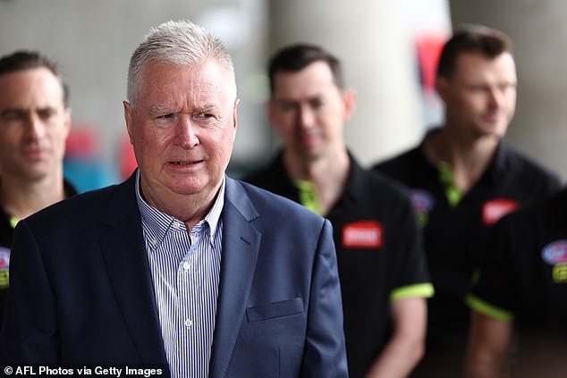 AFL General Manager Greg Swann revealed the AFL had spoken to Geelong and told members of the media earlier this week that the club were ¿dealing with it¿.