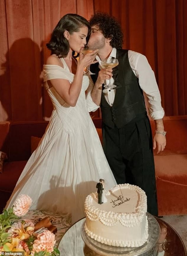 The speculation about Gomez's alleged wedding day vape comes just as Taylor Swift revealed exactly what she said in her speech to the star at the reception during an appearance on The Tonight Show With Jimmy Fallon