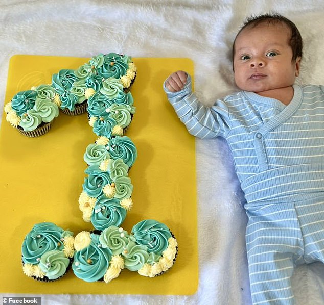 Five-week-old Jack Riordan was killed in a horror crash on the side of the M1 a fortnight ago