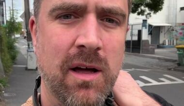 Arlo Enemark (pictured) and his wife were asked to vacate a property so it could be sold, only for it to sit empty for 18 months