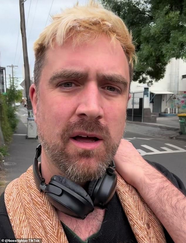 Arlo Enemark (pictured) and his wife were asked to vacate a property so it could be sold, only for it to sit empty for 18 months