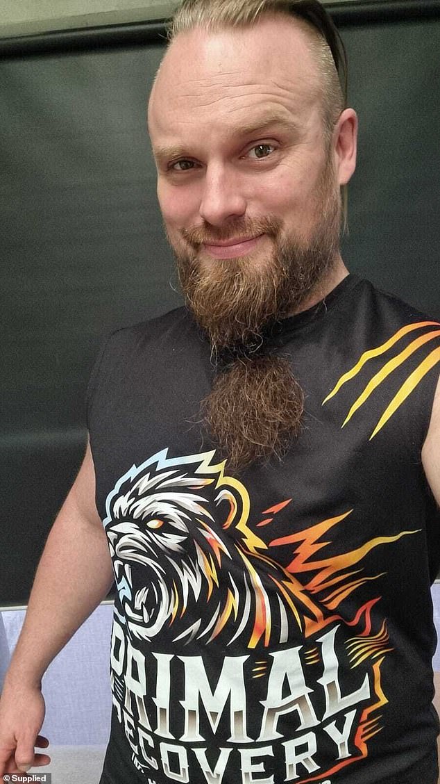 Mick O'War, 42, (pictured) also experienced the negative side effects of Duromine