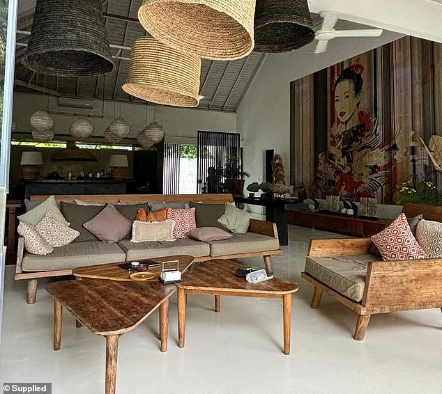 The family say that the cost of living changes are the most noticeable in their Bali lifestyle