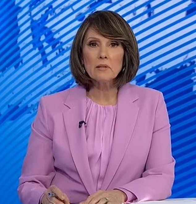 Veteran newsreader Chris Bath, 58, has quit Ten after ten years, and has been replaced by a younger co-star who is more than 20 years her junior