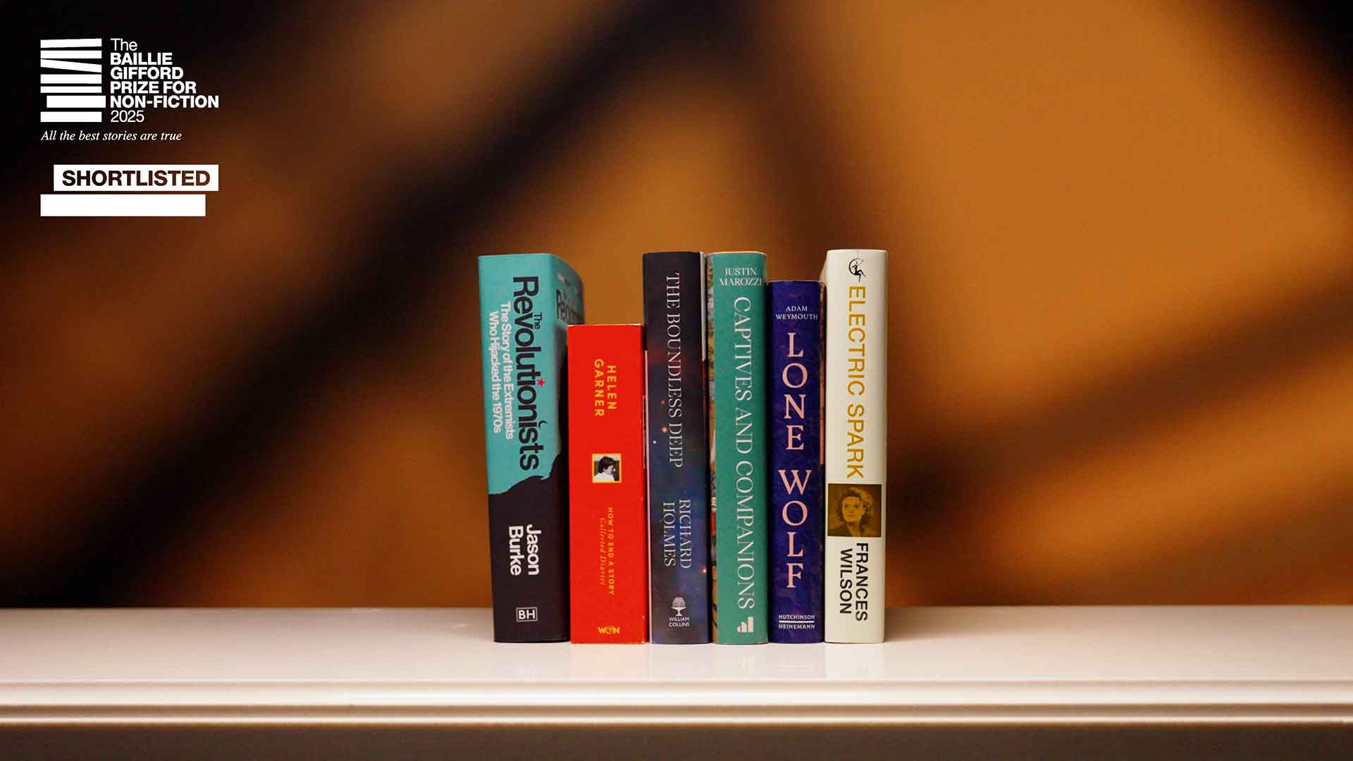 Shortlist for the Baillie Gifford Prize for Non-Fiction 2025 Shortlist for the Baillie Gifford Prize for Non-Fiction 2025